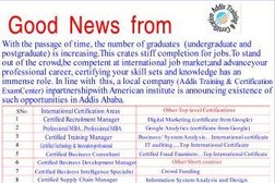 Addis Training & certifications